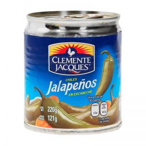 Lata de Chiles Jalapeños en Europa